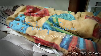 Preview 1 of Clinder Sex - Shaking loud moaning orgasm beneath blankets