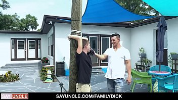 Preview 1 of New Indenxxxx - FamilyDick -  StepNephew Gets Tied Up And Fucked By StepUncle