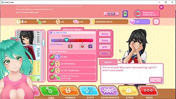 Preview 3 of Jordi Fuck Kelly Divine - Cute Anime Girl Vtuber Plays Crush Crush Uncensored