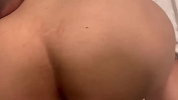 Preview 2 of Alura Jenson Boobez - EhnxJay | SloMo Deep Strokes - Thicc Asian Sucks Dick and Gets Fucked Doggy Style