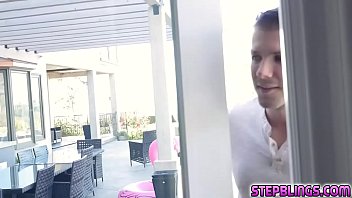 Preview 2 of Eva Cassini Lust Flesh - Horny stepsiblings taking the studs cock deep into their wet vags
