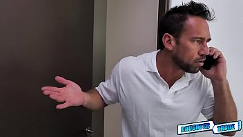 Preview 2 of Germoor - Teens tight vags slammed hard by each others angry daddies