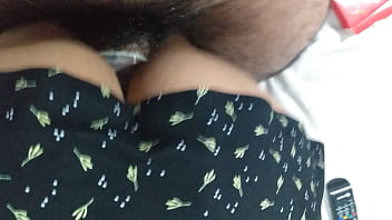Preview 1 of Sexo Con Mi Prima Argentina - Cogiendo con mi amante con vestido nuevo senoritahot