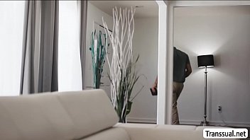 Preview 1 of Full Night Home Sexy - shemale, tranny, trans, ladyboy, guyonshemale