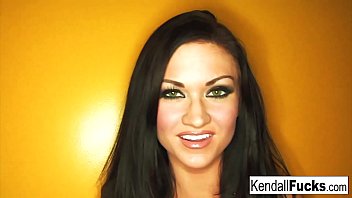 Preview 1 of Young Sister And Birther - Kendall Karson does a sexy tease with stock fetish feel to it!