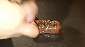 Preview 2 of 3 Girl And Boy Wwwxxxmv - My creamy Cum topping for my chocolate fudge ganzito.