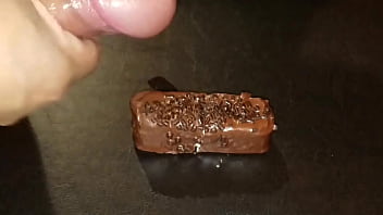 Preview 1 of 3 Girl And Boy Wwwxxxmv - My creamy Cum topping for my chocolate fudge ganzito.