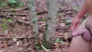 Preview 2 of Step Sleep Mom - Hiking nude with cockring