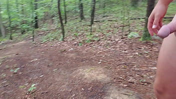 Preview 1 of Step Sleep Mom - Hiking nude with cockring