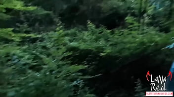 Preview 1 of Twerk Jerk Mz Princ3sz - Tender Babe with Big Tits Fingering Pussy Outdoor and Cums