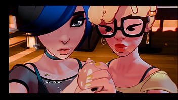 Preview 4 of Anastasia Zavorotnyok - G&oacute_tica e nerd bunduda querendo avaliar seu pau enorme