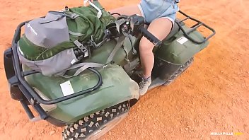 Preview 1 of Mum Daughter With Big Cock - EPIC Fucking Off-road Adventure Porn - Molly Pills - Amateur Blonde Public Sex POV