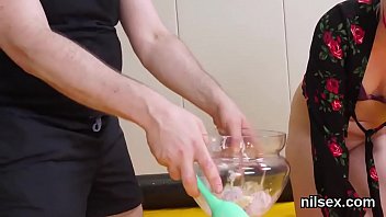 Preview 3 of Sauna 4mini - Slutty teenie was brought in butthole asylum for awkward treatment