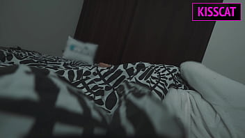 Preview 2 of Wwwxxx Indin - Taboo Fantasy Turns Real? Step mom Helps Step son in Share Bed with Hand,  but Fills Pussy with Cum