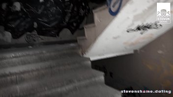 Preview 4 of By Mistake Bathroom - CUM LOAD for Danka Diamond,  Claudia Swea &amp_ In Outdoor GERMANY lost place! stevenshame.dating