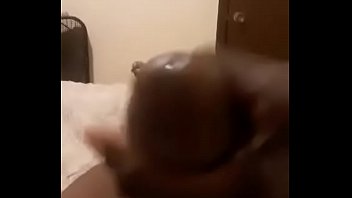 Preview 3 of Femna Ne Dardni - Stocking my big black cock  Acariciando mi polla negro grande
