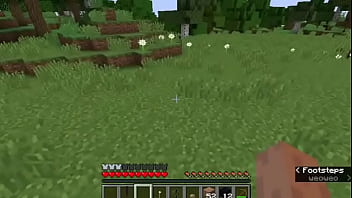 Preview 2 of Turkish Spitting - minecraft but Galath (from fapcraft) helps me
