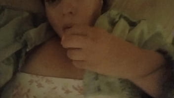 Preview 2 of Cock Ninja Full Videos - Ginger Paris masturbating with marshmallows &amp_ pissing