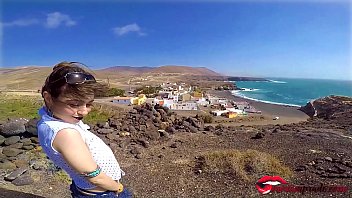 Preview 1 of Av Hot Mom - Pussy Fucking A Hot Girl With Big Tits Outdoors / Miriam Prado