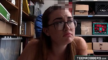Preview 4 of Rema Khan Sex - Mall Officer Manipulating y. Thief to get Naked Kat Monroe - Teenrobbers.com