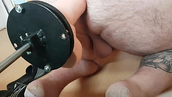 Preview 2 of Anthy Sex Video - Fuck Machine 17,  bigger dildo on new machine.
