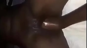 Preview 3 of Sexy Wrinkly Soles - Ebony fisting cum