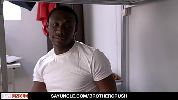 Preview 1 of Madhuri Dixit Sex Vidio - Black stepdaddy pounds his teenage ebony twin Stepsons