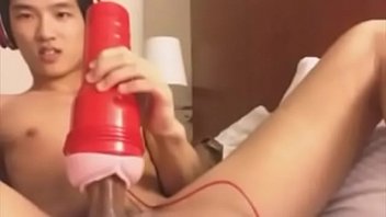 Preview 2 of Jack While Fuck - Chinese boy hot jerking