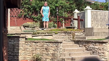 Preview 2 of Innes Rape - Steps in Garden - Johanna Clayton