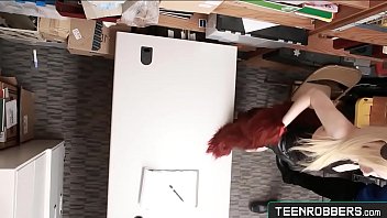 Preview 2 of Www Video Xxxxxxxx Hd - Hot Blonde Girl Darcie Belle Get Naked for Creep Mall Police - Teenrobbers.com