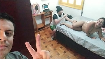 Preview 2 of Nadia 3x - Grava&ccedil_&atilde_o porno com eles  -  Bluezao Youtuber - Ela Baez - Joy Cardozo