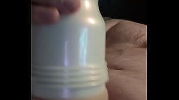 Preview 2 of Old Young On Farm - Fleshlight fuck big pussy lips