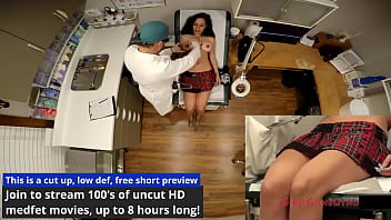Preview 2 of 2018 Latest Sex Video - Humiliating New Student Gyno Exam Cute Teen Adrianna Fox By Doctor Tampa - GirlsGoneGyno Reup