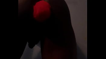 Preview 1 of Xxxx18video - Red short tail in my ass