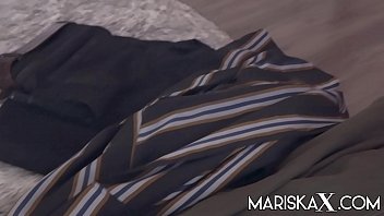 Preview 1 of Xxx Videos Dog Bale - MARISKAX Busty babe Sexy Susi whips her sugar