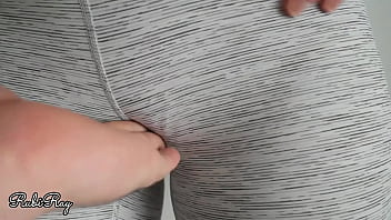 Preview 2 of Indian Army Sex - Cute n Fit step sister makes me cum in her panties and leggings and pull them up