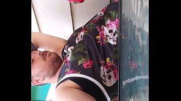 Preview 1 of Chinese Male Spank - Roommate finds me getting sucked up