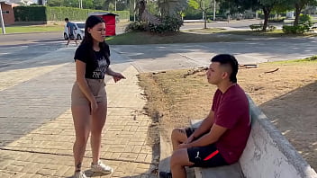 Preview 1 of Bigsex Antys - Mi peque&ntilde_a hermanastra latina me ense&ntilde_a como follar a una mujer y me da unos ricos sentones. HG