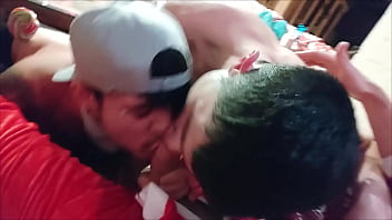 Preview 3 of Tape The - THE GOOD BOYS GIVE A SWEET BLOWJOB TO SANTA!!!