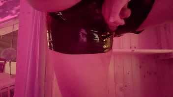 Preview 3 of Indonesia School Girl Alive - Latex pants
