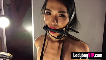 Preview 1 of Sunny Leone Hd Sexx Video - This cute and pretty faced ladyboy is a fetish pro