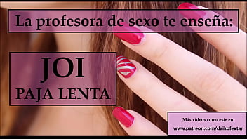 Preview 2 of Sunny Leone Ki Bfhd Video Xxx - Sigue las intrucciones de la profesora para masturbarte. JOI.