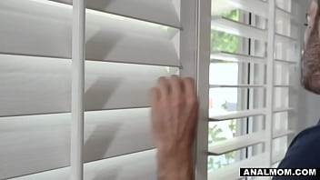 Preview 1 of Mom Sleelp - Big Tits Blonde MILF Stepmom Cherie Deville Anal Family Fuck By Stepson After He Finds Her Naughty Videos