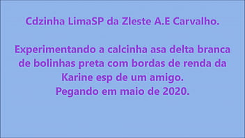Preview 1 of Pawgp - Cdzinha LimaSP Experimentando a calcinha asa delta bc com bolinha Pt da Karine em maio2020