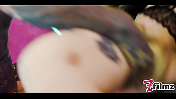 Preview 4 of Bous Ugizz - Hippie chick gets ANAL fucked and cums on BIG COCK