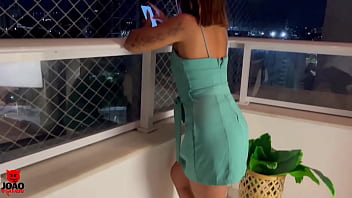 Preview 1 of Samantha Tone Lesbian - Vizinha de Apartamento Me Chamando da Varanda,  Quando Cheguei Tava Me Esperando Pra Meter Era Pra Meter | Joao O Safado - Ayla Luzz