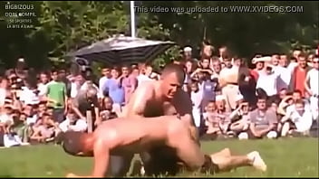 Preview 3 of Julia And Richelle Rayan - Turkish wrestler loses his kispet (pants)