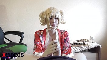 Preview 2 of Liya Jaydr - Tall girl 190 cm doing cock massage with oral sex and ending cum in mouth