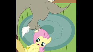 Preview 1 of Animal Sex Videyo - Fluttershy y Discord XXX