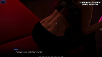 Preview 1 of Way Loving - City of Broken Dreamers | Hot cyberpunk style asian teen with a big ass bouncing on a cock and getting some cum on her gorgeous tits | My sexiest gameplay moments | Part #1